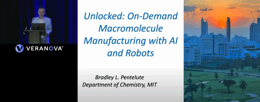 Unlocked; On-Demand Macromolecule Manufacturing with AI and Robots.