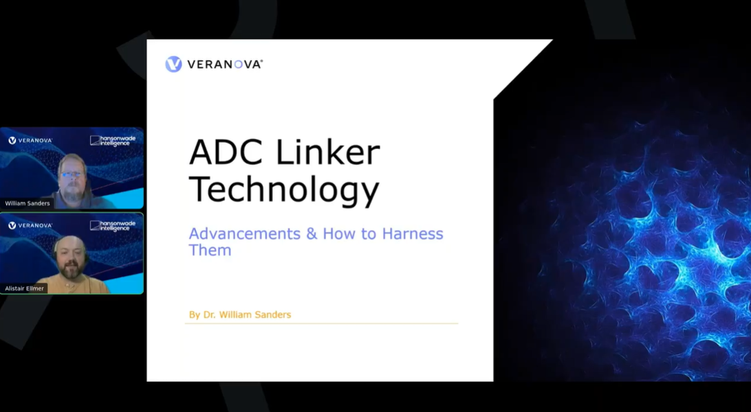Title slide: 'ADC Linker Technology'